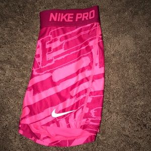 Pink Nike pros